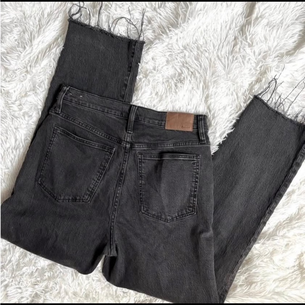 Madewell Black The perfect vintage straight jean